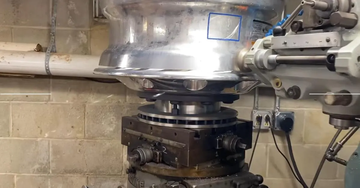 Semi-Wheel Rim Milling Done